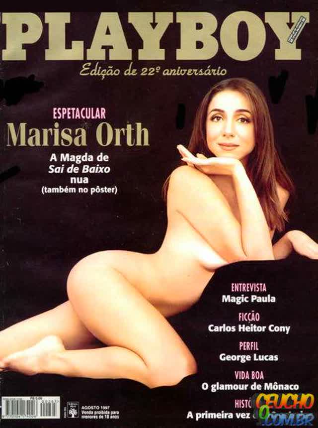 Playboys mais vendidas de todos os tempos no Brasil Marisa Orth