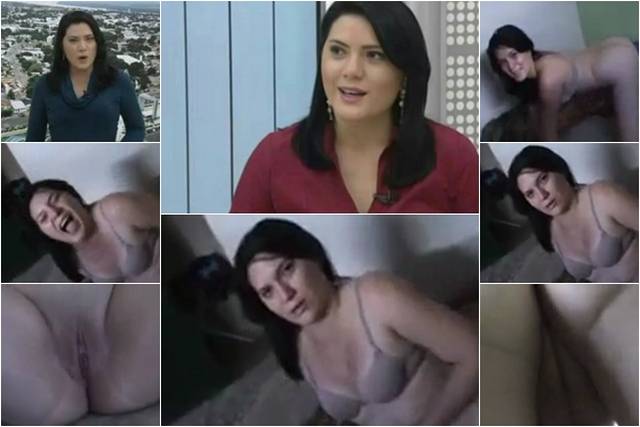 Ellen Ferreira reporter da TV Roraima afiliada Globo caiu na net