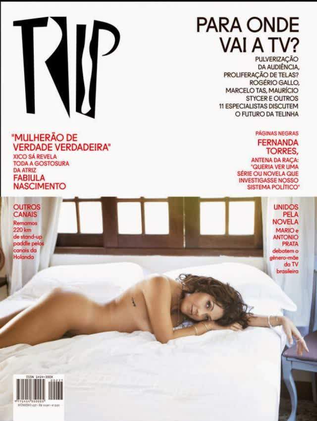 Fabíula Nascimento pelada nua revista trip sexo 1