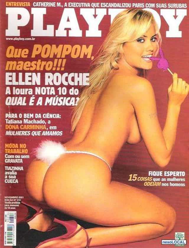 Ellen Rocche nua pelada para a revista Playboy 1